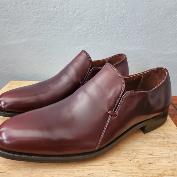 Vintage Breather Wright Leather Slip On Dress Shoes - Picture 5 of 8